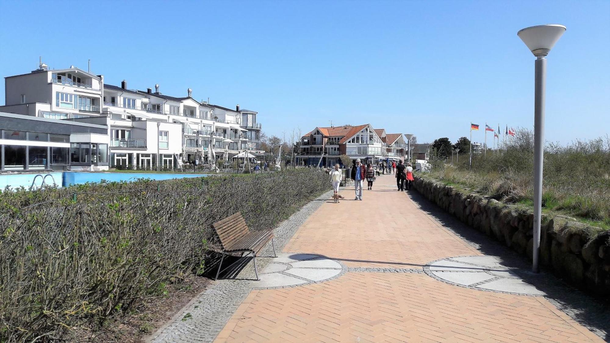 Fewo Muschelgetuschel Im Prinz Hamlet - Direkte Strandlage Пельцерхакен Экстерьер фото